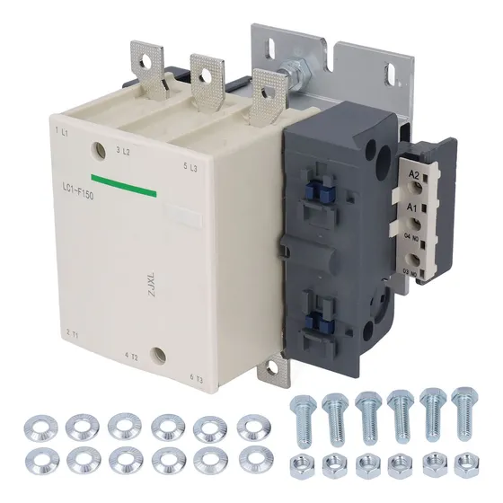 Contactor De Corriente Alterna De 150 A, Ignífugo, Carcasa D