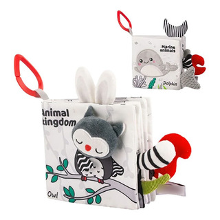 Pack De Libros De Tela Sensoriales Para Bebe (2piezas) Pack De Libros De Tela Sensoriales Para Bebe (2piezas)