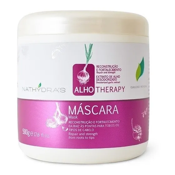 Máscara Nathydra's Alho Therapy Reconstrução 500g