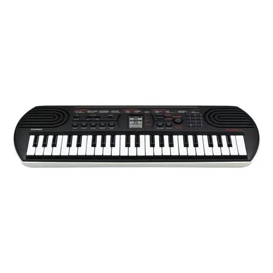 Teclado Musical Casio SA-81 Infantil de 44 Teclas en Negro | Cuotas sin interés
