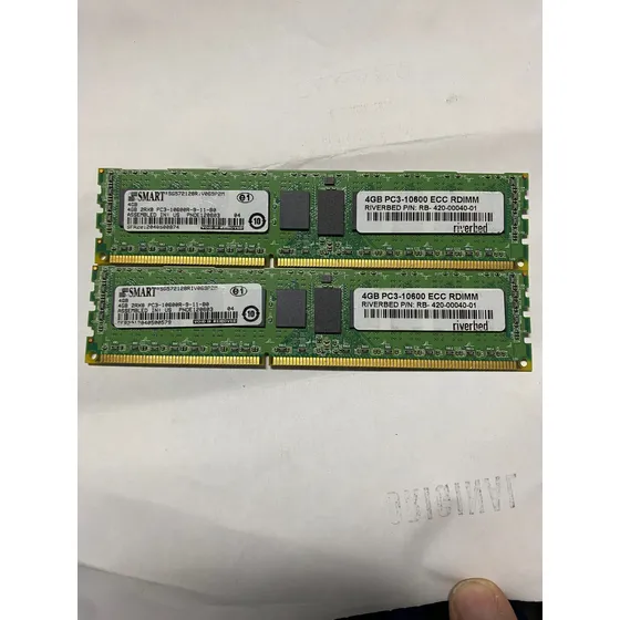 Memoria Ecc Ddr3 4gb Pc3 10600r 2rx8 X 2 Unidades