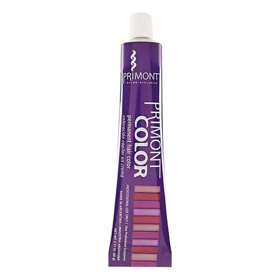 Tintura Coloración Cabello Color Con Amoniaco Primont 60gr Tono 5-42