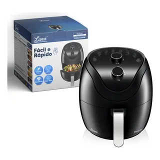 Fritadeira Air Fryer De 6,5l Sem Ăleo 220v Coleção Purelife 1450w Fritadeira Air Fryer De 6,5l Sem Ăleo 220v Coleção Purelife 1450w