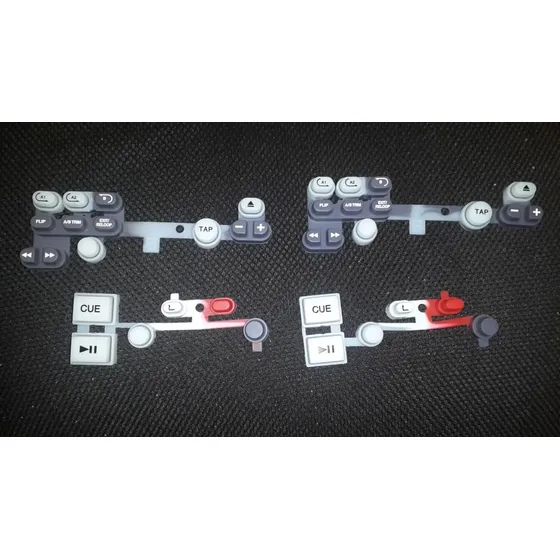 Gomas Denon Hd2500 , Teclado Original Kit Completo