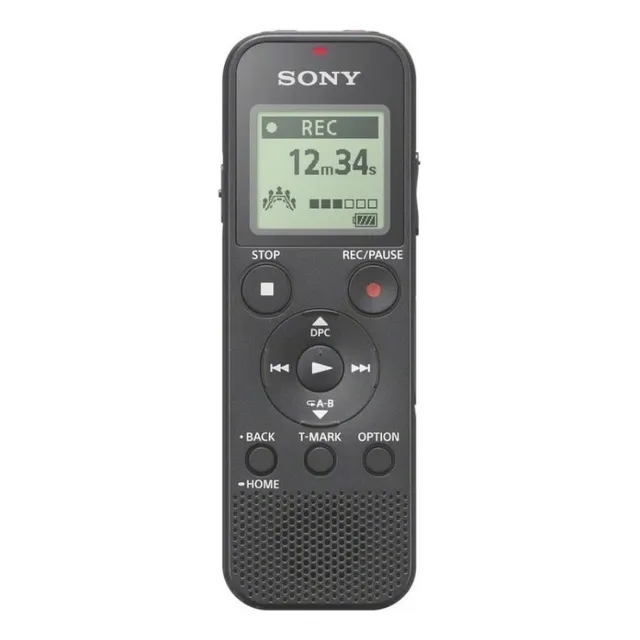 Grabador De Voz Digital Monofonica Sony Px370 Color Negro