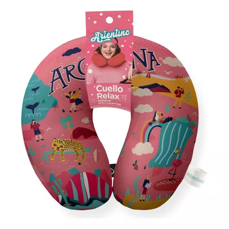 Almohada Cuello Viaje Relax Regalo Hombre Mujer Niño Niña 