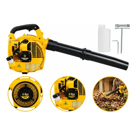 Soprador Portatil 26cc 500ml 2 Tempos 0,75kw Profissional Amarelo