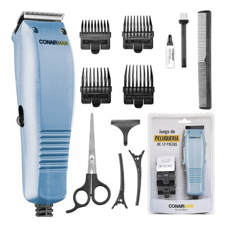 Kit Recortadora Máquina Peluquería Cabello Barba Pelo Viaje Kit Recortadora Máquina Peluquería Cabello Barba Pelo Viaje