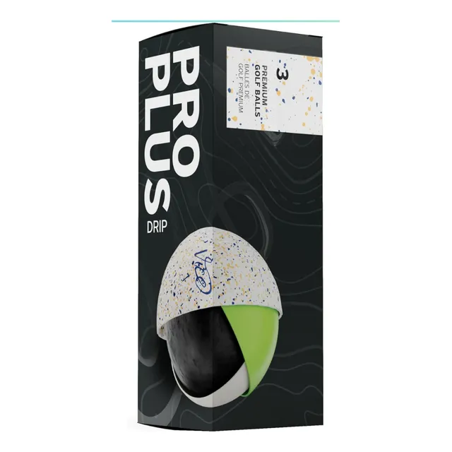 Pelotas De Golf Profesional Vicepro Año 2024 3pack Número 2