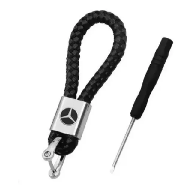 Chaveiro Mercedes Benz Couro Acessórios Classe A C S Slk Gla