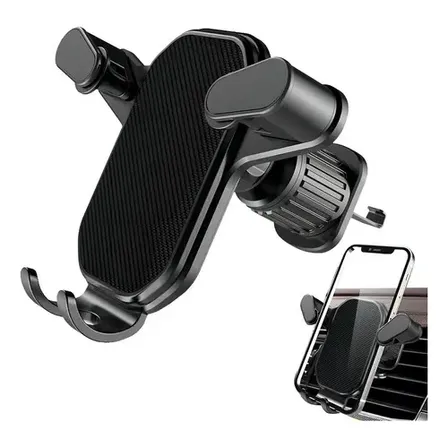 Suporte de celular para saída de ar do carro