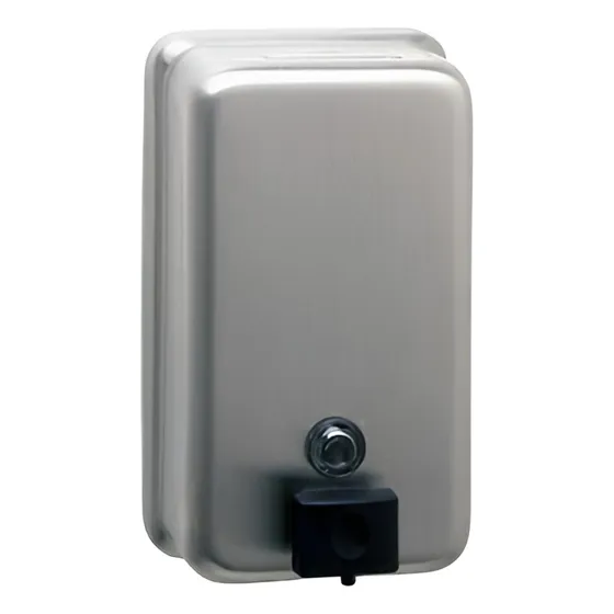 Dispensador Jabon Vertical Montaje De Pared B-2111 Bi.