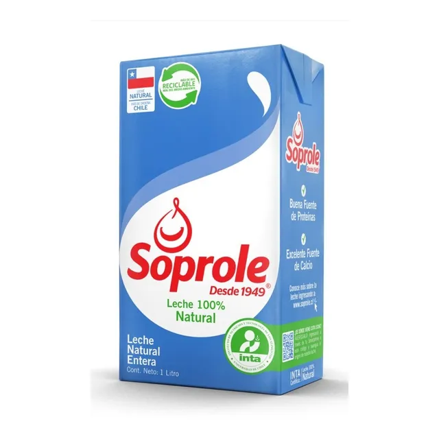 Soprole - Leche Entera 1 Lt