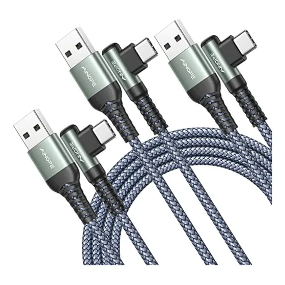Ainope Cable Tipo C [paquete De 3, 6.6 Pies] En