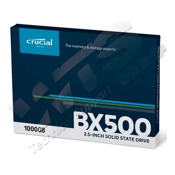 Disco Duro Crucial Solido De 1000gb Ssd 2.5 Sata 3 6gb Bx500