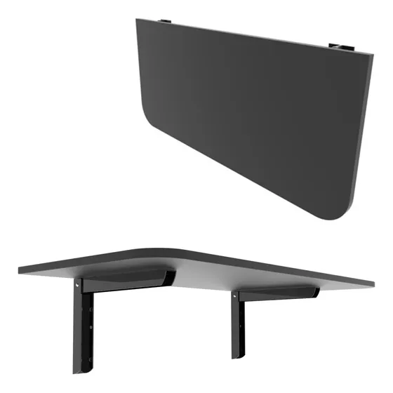 Mesa Dobrável De Parede 100x50 Fosco Mdf