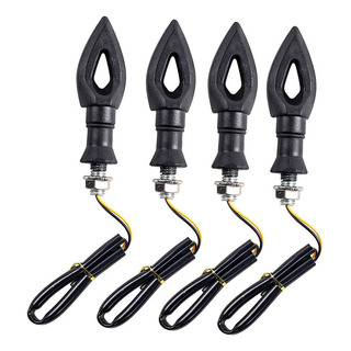 4pcs Señal De Vuelta De La Motocicleta Led Luz Flecha Retro 4pcs Señal De Vuelta De La Motocicleta Led Luz Flecha Retro