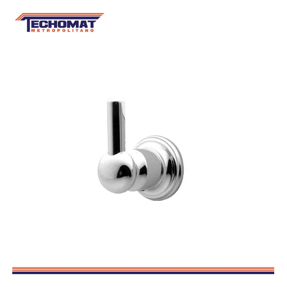 Perchero Cromo Class Accesorios Para Baño 37perc00 Fp