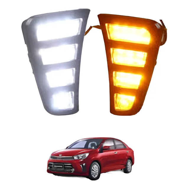 Luz Diurna Kia Soluto 2020+ Blanco/ámbar