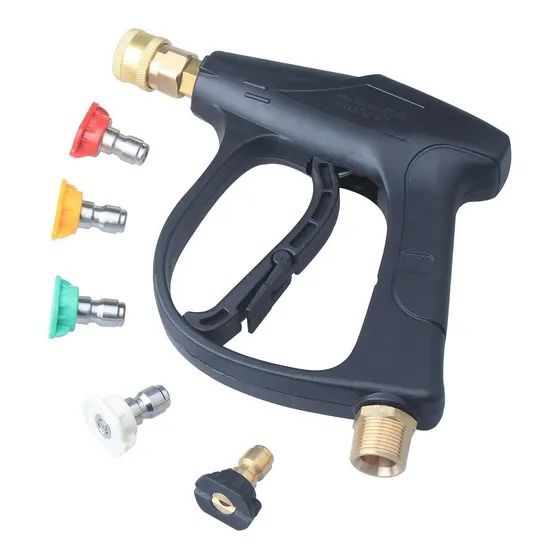 Pistola Corta Para Hidrojet Pico Corto 3200psi Con 5 Puntas