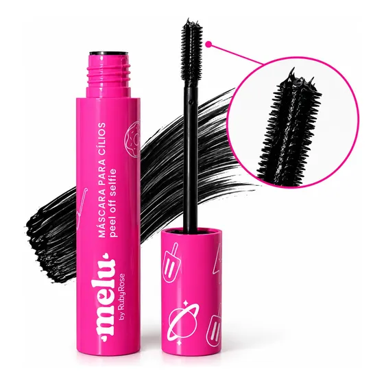 Máscara Para Cílios Rímel Peel Off Selfie Melu By Ruby Rose