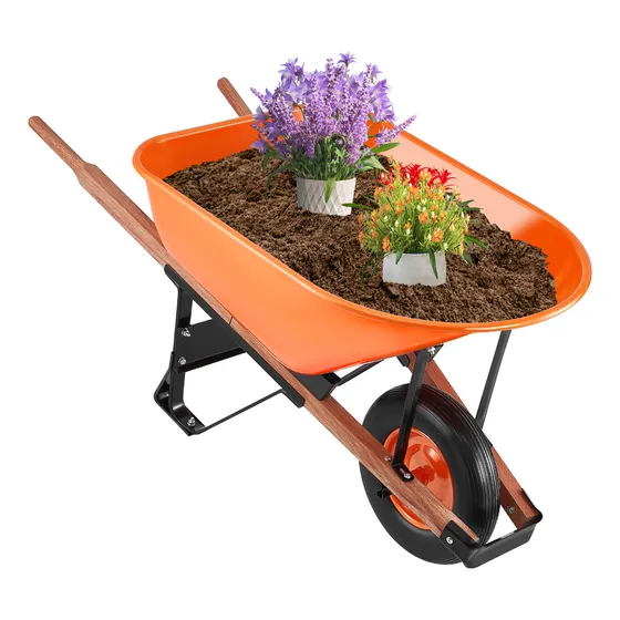 Vevor Carretilla De Mano Capacidad De Carga De 330 Libras