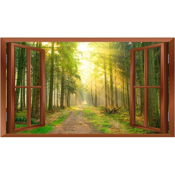 Pegatinas De Pared 3d, Pegatinas De Pared Para Ventana Falsa