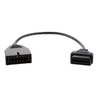 S Adaptador Conector De Cable 12 Pin Obd1 A 16 Pin De Coche S Adaptador Conector De Cable 12 Pin Obd1 A 16 Pin De Coche