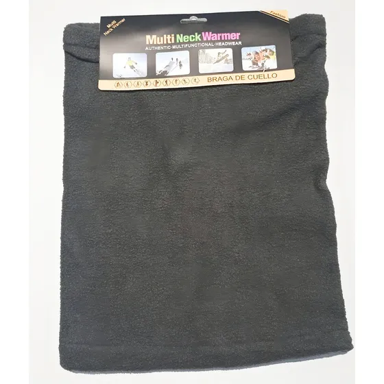 Cuello Braga Color Gris Talle Unico