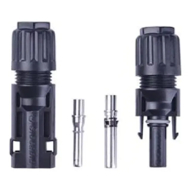 Pack 5 Conector Mc4 10mm2 Hembra Y Macho