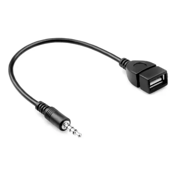 Cable Usb Hembra A Plus Auxiliar Audio Plug 3.5