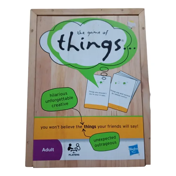 The Game Of Things Hasbro Juego De Mesa Inglés Original