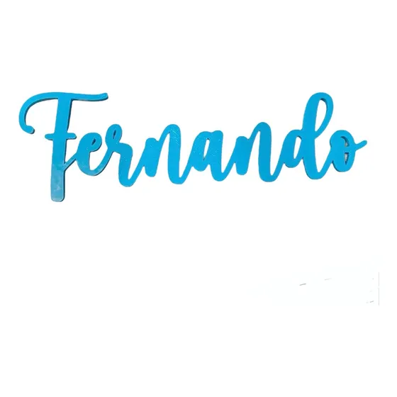 Nombre Personalizado Decoración Mural 3d