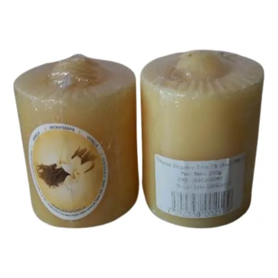 Velas Aromáticas Velones Vainilla Hogar, Adorno, Spa  7cm   