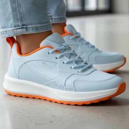 Tenis Usaflex Ao15002 003-azul Jeans Geométrico 35 Br