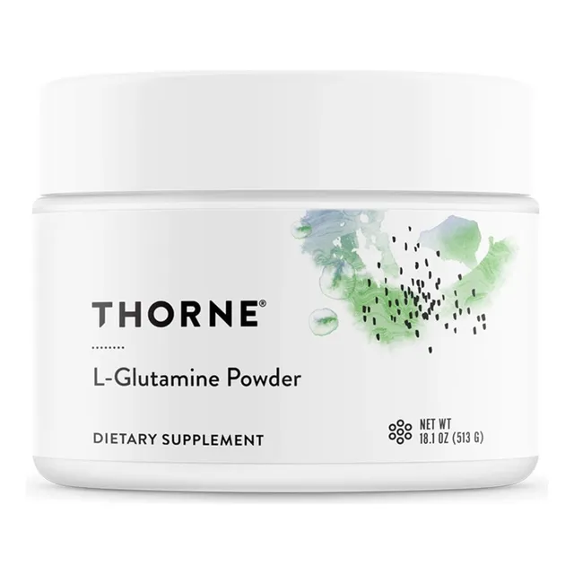 L-glutamina En Polvo Thorne 513 G Sabor Sin Sabor