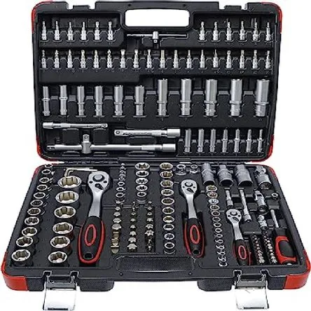 Juego De Dados 172 Piezas Hexagonal Torx Estrella Milimetric