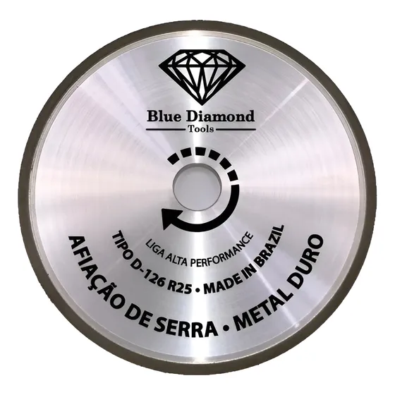 Rebolo Diamantado Para Afiar Videa Widea Concentração C100 Esmeril Esmerilgadeira