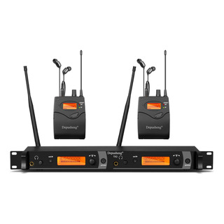 Depusheng Sistema De Monitoreo Con 2 Receptor Inalámbrico Depusheng Sistema De Monitoreo Con 2 Receptor Inalámbrico