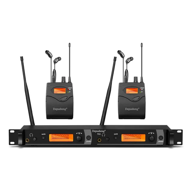 Depusheng Sistema De Monitoreo Con 2 Receptor Inalámbrico