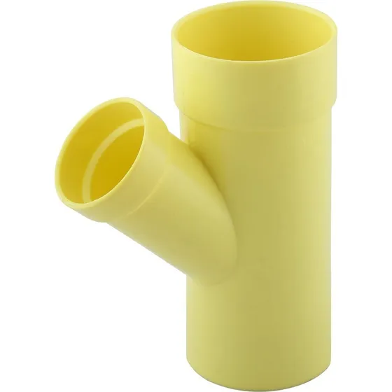Ye De Pvc 45° X 50 Mm De Diametro Para Tuberia Sanitaria