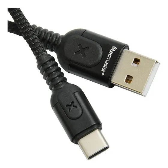 Tecmaster Cable Tipo C A Usb Rgb 1.2m - Flexibilidad Y Estil