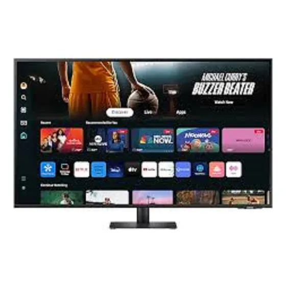 Samsung 43  Smart Monitor M7 M70d 4k Tv Ls43dm702unxgo