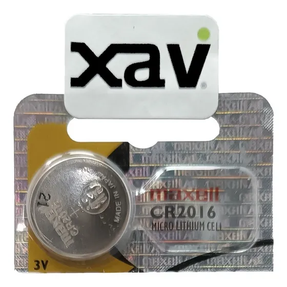 1 Pila Bateria 2016 Cr2016 3v Individual Maxell 5560 1.84$