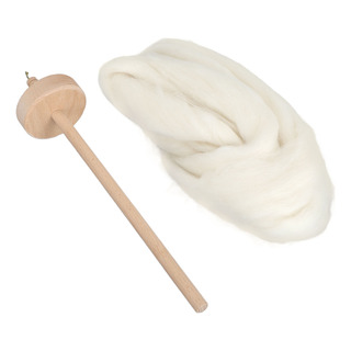 Kit De Lana Drop Spindle, De Madera, Profesional, Para Brico Kit De Lana Drop Spindle, De Madera, Profesional, Para Brico