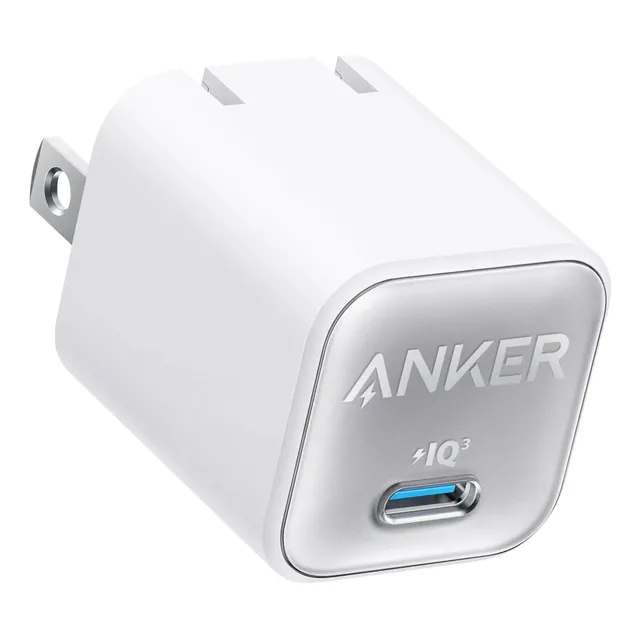 Cargador Anker | Serie 511 Nano 3 | Compatible Con iPhone / Macbook / iPad | Samsung 25w | Potencia De 30w | Carga Rápida | Carga Super Rápida