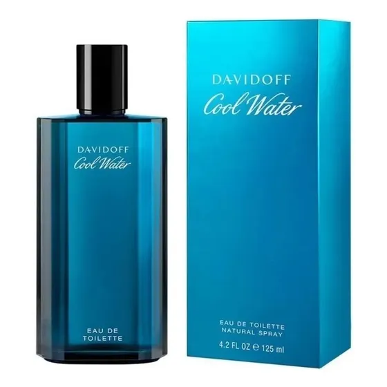 Perfume Davidoff Cool Water Edt 125ml Para Hombre
