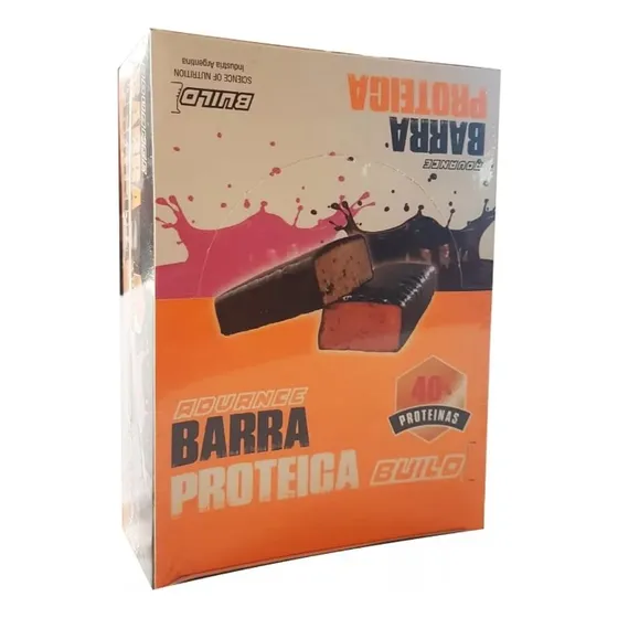 Proteina En Barra Proteica 40% Proteina 16 Unidades - Build