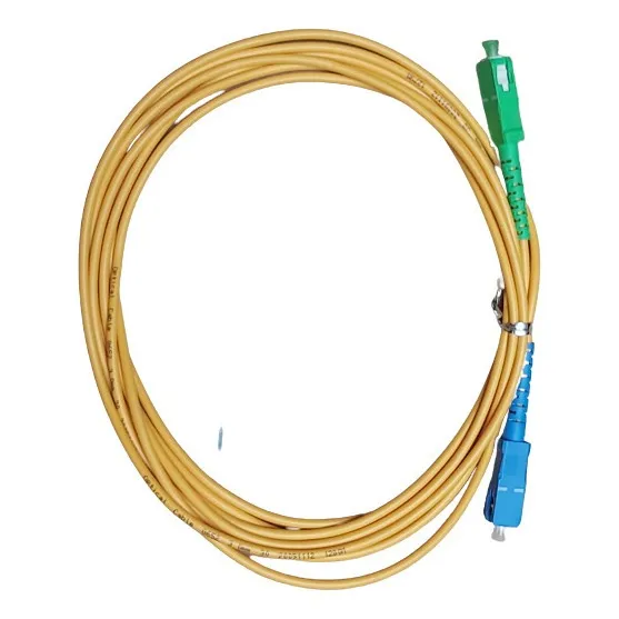 Patchcord Fibra Optica Sc/upc-sc/apc Sm Pvc 3 Metros