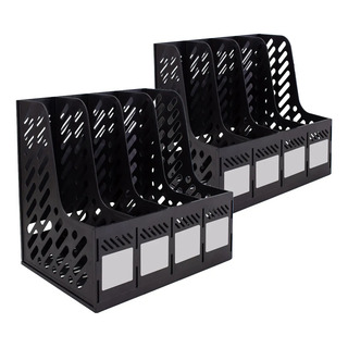 2pzs Organizador De Documentos Con 4 Compartimentos 2pzs Organizador De Documentos Con 4 Compartimentos